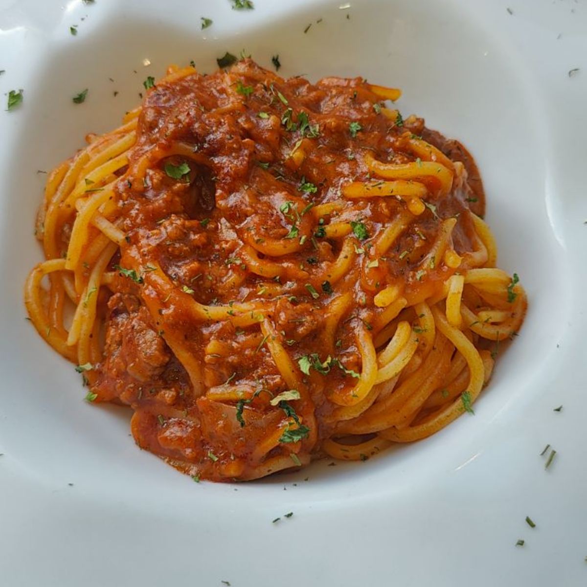 Spaghetti bolognese