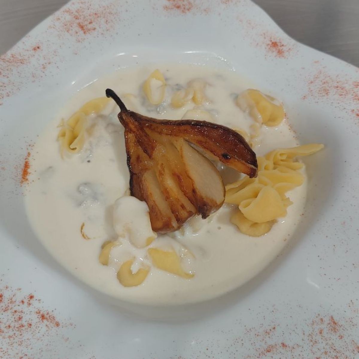 Poached pear
